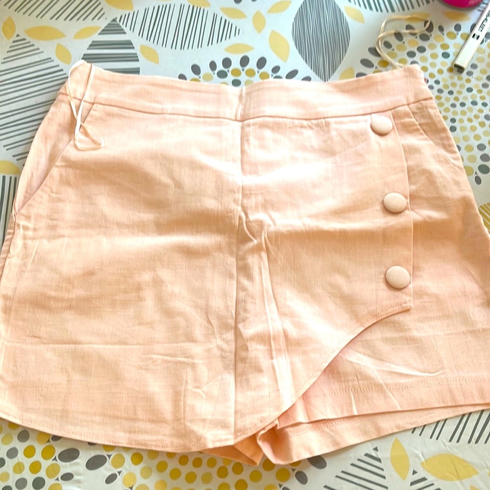 Peach color short